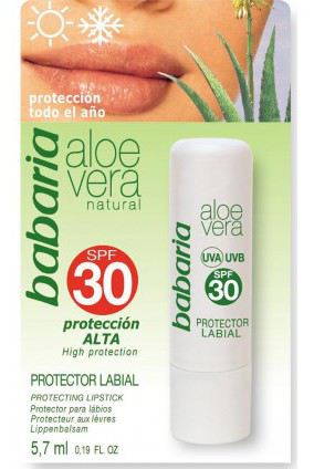 Babaria Aloe Lippenstift Solar SPF-30
