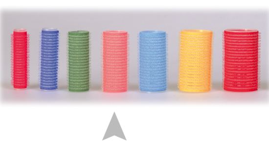 Rosa Klettröllchen 24 mm 6 Stück Rosa Klettröllchen 24 mm 6 Stück