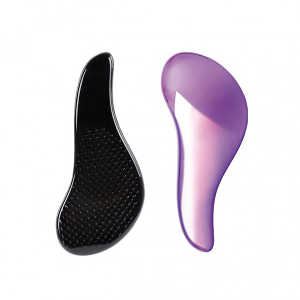 Detangler Haarbürsten Chrom Lila Detangler Haarbürsten Chrom Lila