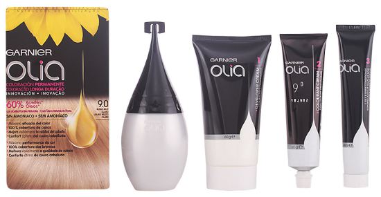 Permanenter Haarfarbstoff Olia 9.0 Blonde Extra Light Permanenter Haarfarbstoff Olia 9.0 Blonde Extra Light