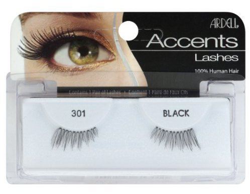 Falsche Wimpern Accent 301 Schwarz