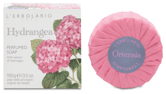 L'Erbolario Hortensie duftende Seife 100 gr
