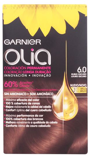 Garnier Permanenter Haarfarbstoff Olia 6.0 Dunkelblond