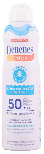 Denenes Sol Wet Skin Spray Unsichtbarer Schutz Spf50 250 ml
