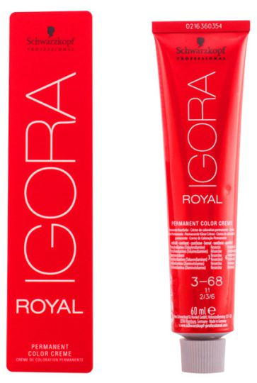 Royal Permanent Dye 3/68 Dunkel Kastanienbraun Rot 60 ml