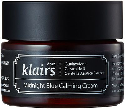 Beruhigende Creme Mitternachtsblau