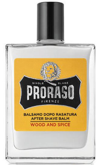 Proraso Gelber After Shave Balsam mit Holz und Gew&uuml;rzen 100 ml