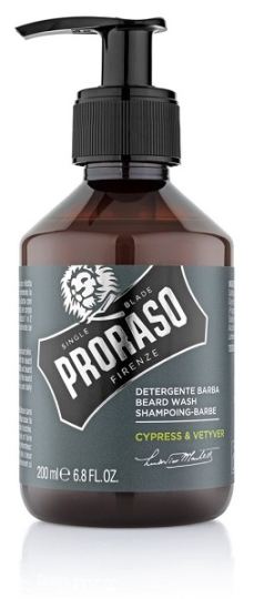 Single Blade Shampoo für Bart- und Schnurrbartzypressen und Vetiver 200 ml Single Blade Shampoo für Bart- und Schnurrbartzypressen und Vetiver 200 ml