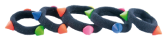 Elastische Pop-Haargummis mit Dreiecken 5 Einheiten