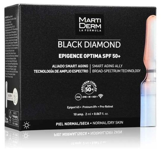 Martiderm Black Diamond Epigence Optima Spf 50+ 10 Ampullen