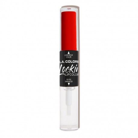 Lockin &#39;Lip Color Lippenstift in 2 Schritten atomar fixiert