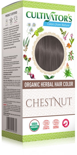 Cultivators Bio-Haarf&auml;rbemittel mit braunen Kr&auml;utern 100 gr