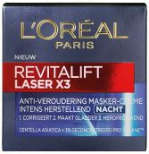 L&#39;Oreal Revitalift Laser X3 Nachtcreme 50 ml