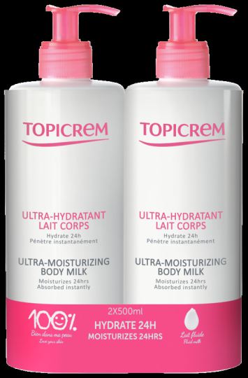 Lait Corps Ultra Hydratant 2 x 500 ml Lait Corps Ultra Hydratant 2 x 500 ml