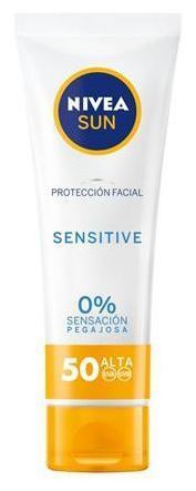 Sonnen UV-empfindlicher Gesichtsschutz 50 fp + 50 ml