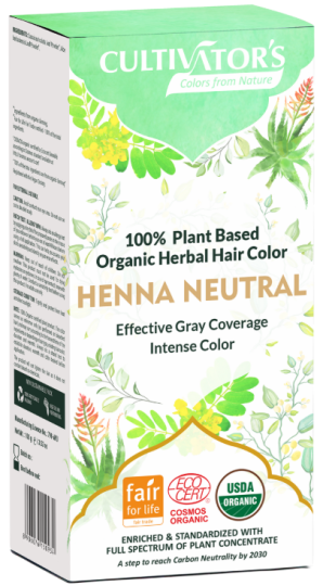 Tinte de Cabello Orgánico con Hierbas Henna Neutral 100 gr Tinte de Cabello Orgánico con Hierbas Henna Neutral 100 gr