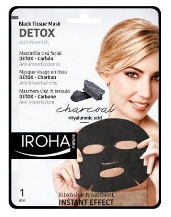 Iroha Nature Detox Tissue Facial Mask 1 Stck