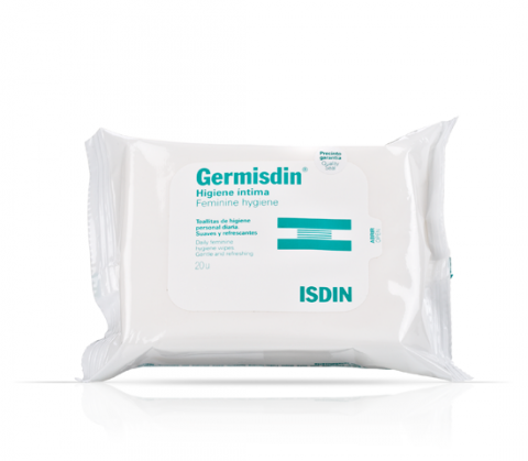 Isdin Germisdin Wipes Intimhygiene 20 Einheiten