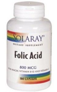 Folsäure 800 mg 100 Kapseln