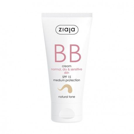 BB Cream Normale, trockene und empfindliche Haut Spf15 Natural Tone 50 ml
