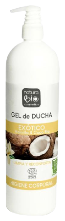 Bio Exotische Vanille & Kokosnuss Duschgel 740 ml