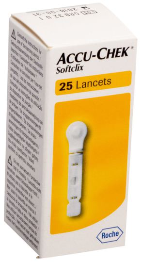 Accu Chek Softclix 25 Lanzetten