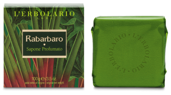 L'Erbolario Rhabarber-Duftseife 100 ml