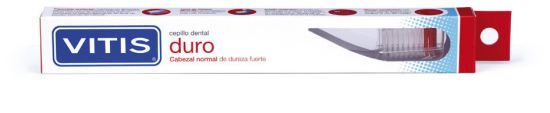 Vitis Vitis-Pack Erwachsene Zahnb&uuml;rste Hard Case + Aloe 15 ml