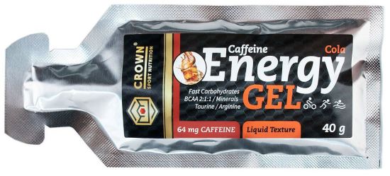 Crown Sport Nutrition Energie Gel + Koffein 40 gr