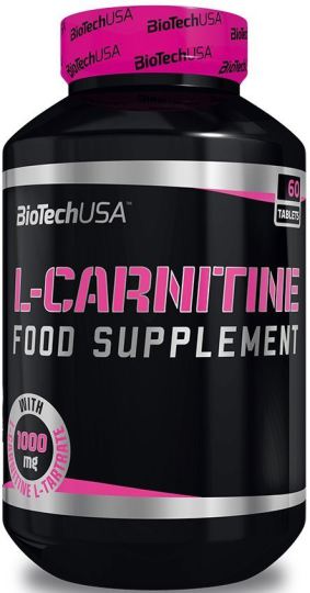 BiotechUSA L-Carnitin 1000 mg 60 Tabletten