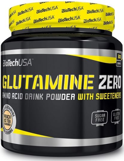 BiotechUSA Glutamin Zero Peach Ice Tea 300 gr
