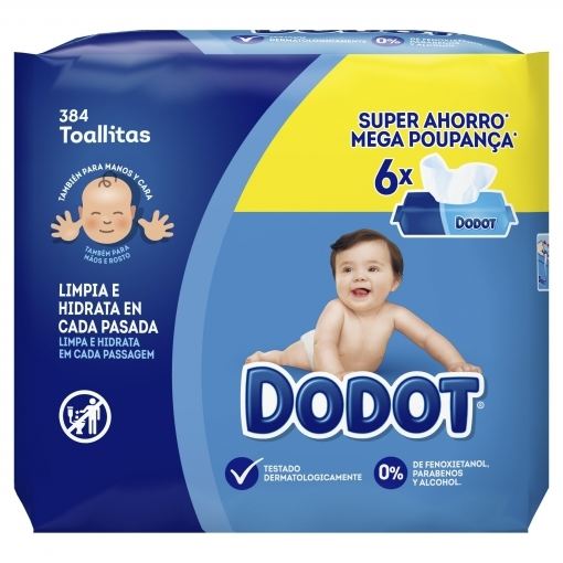Babyfeuchttücher 6x64 Einheiten Babyfeuchttücher 6x64 Einheiten