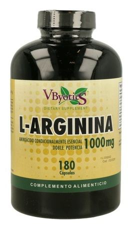 L-Arginin 1000 mg. 180 Kapseln L-Arginin 1000 mg. 180 Kapseln