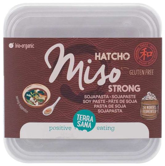 Hatcho Miso Starke unpasteurisierte Sojabohnenpaste Hatcho Miso Starke unpasteurisierte Sojabohnenpaste