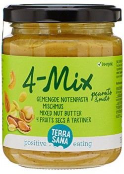 Terrasana 4Mix Trockenfruchtcreme mit Erdn&uuml;ssen 250 gr