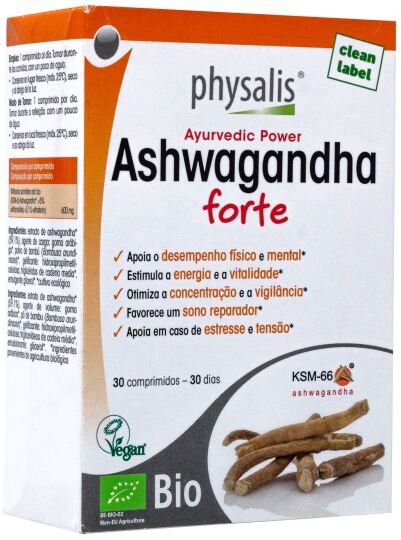Ashwagandha Forte Bio 30 Comprimidos Ashwagandha Forte Bio 30 Comprimidos
