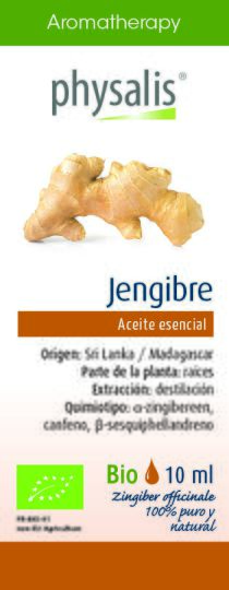 Zingiber officinale Physalis Ginger bio 100 ml Zingiber officinale Physalis Ginger bio 100 ml