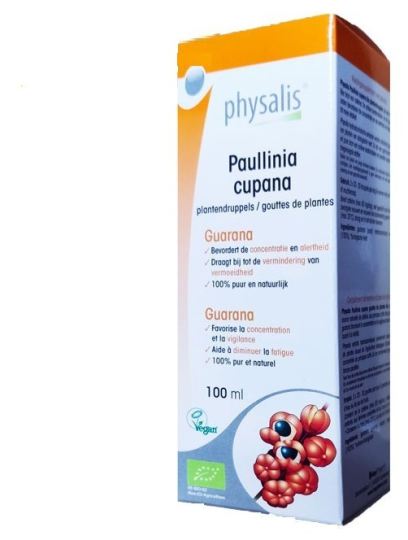 Physalis Paullina cupana Guarana 100 ml bio ext Physalis Paullina cupana Guarana 100 ml bio ext