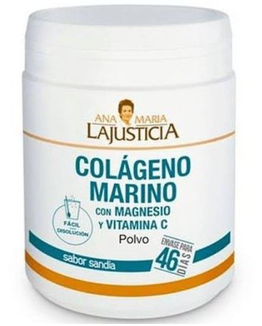 Marine Collagen mit Magnesium Wassermelonengeschmack 350 gr Marine Collagen mit Magnesium Wassermelonengeschmack 350 gr