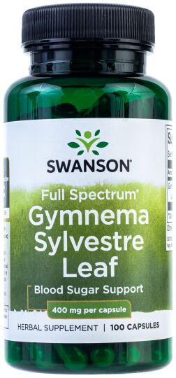 Gymnema Sylvestre Leaf 400 mg 100 Kapseln Gymnema Sylvestre Leaf 400 mg 100 Kapseln
