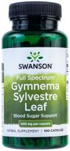 Gymnema Sylvestre Leaf 400 mg 100 Kapseln Gymnema Sylvestre Leaf 400 mg 100 Kapseln