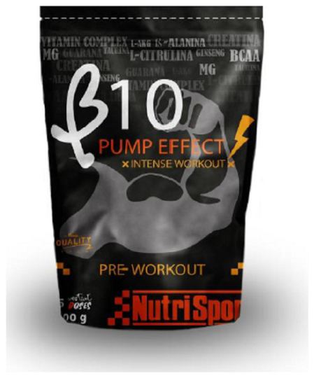 Nutrisport B10 Pump Effect Strawberry 400Gr