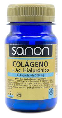 Colageno + Acido Hialuronico 595 mg 30 Kapseln