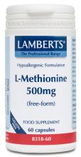 Methionin 500mg 60cap