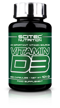 Scitec Nutrition Vitamin D3 250 Kapseln