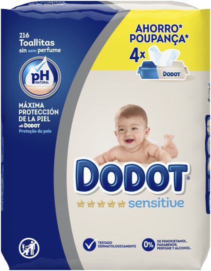 Sensitive Baby Wipes 216 Units Sensitive Baby Wipes 216 Units