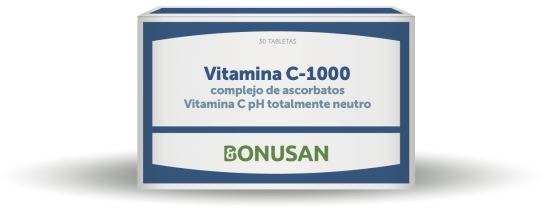 Bonusan Vitamin C-1000 Ascorbat-Komplex in Blisterpackung 30 Tabletten