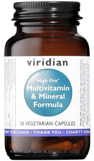 High Five Multivitamine und Mineral Formel 30 Gemüsekapseln High Five Multivitamine und Mineral Formel 30 Gemüsekapseln