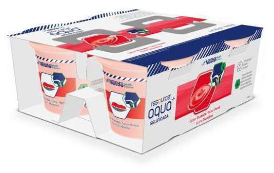 Aqua + Gelified Sugar-Free 4 Becher 125 g Aqua + Gelified Sugar-Free 4 Becher 125 g