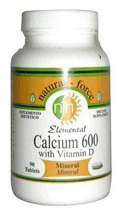 Nutriforce Calcium 600 mg + Vitamin D 90 Tabletten